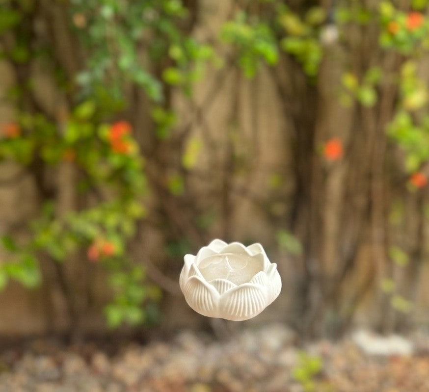 Vela Flor de Loto