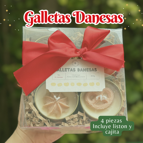 Velas galletas danesas