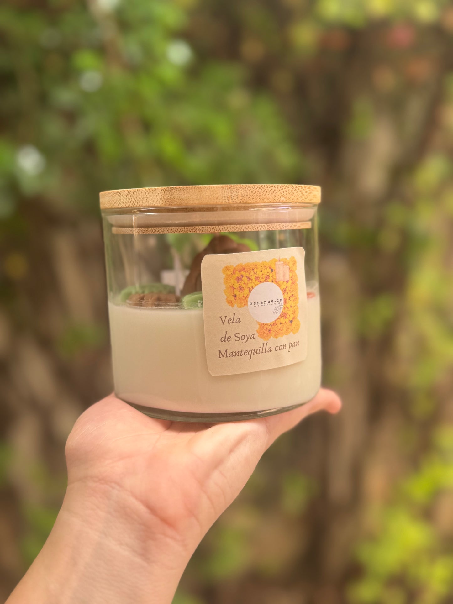 Vela de soya Pan con mantequilla 🧈
