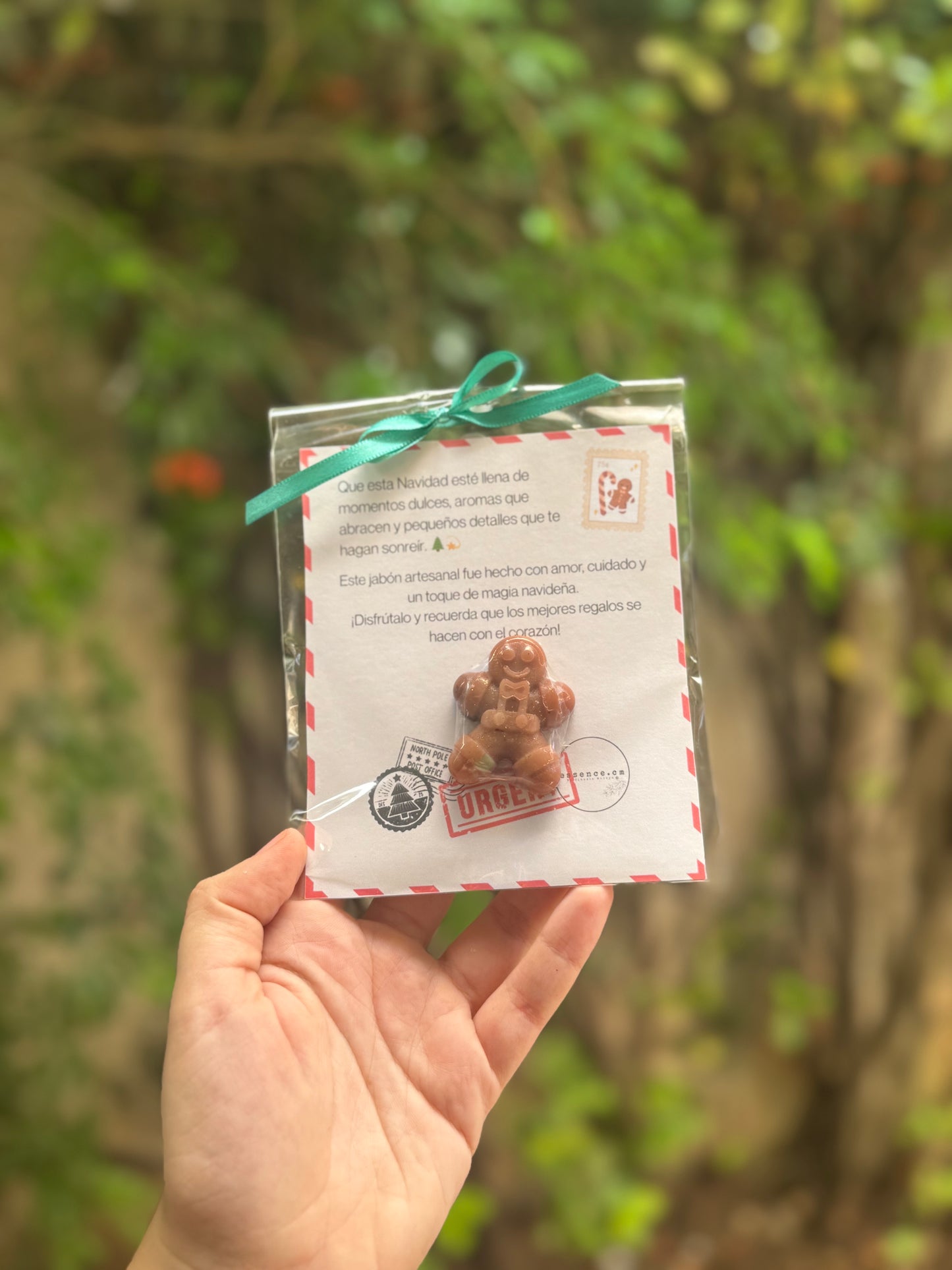 Jabón "Tarjeta navideña" 🎄