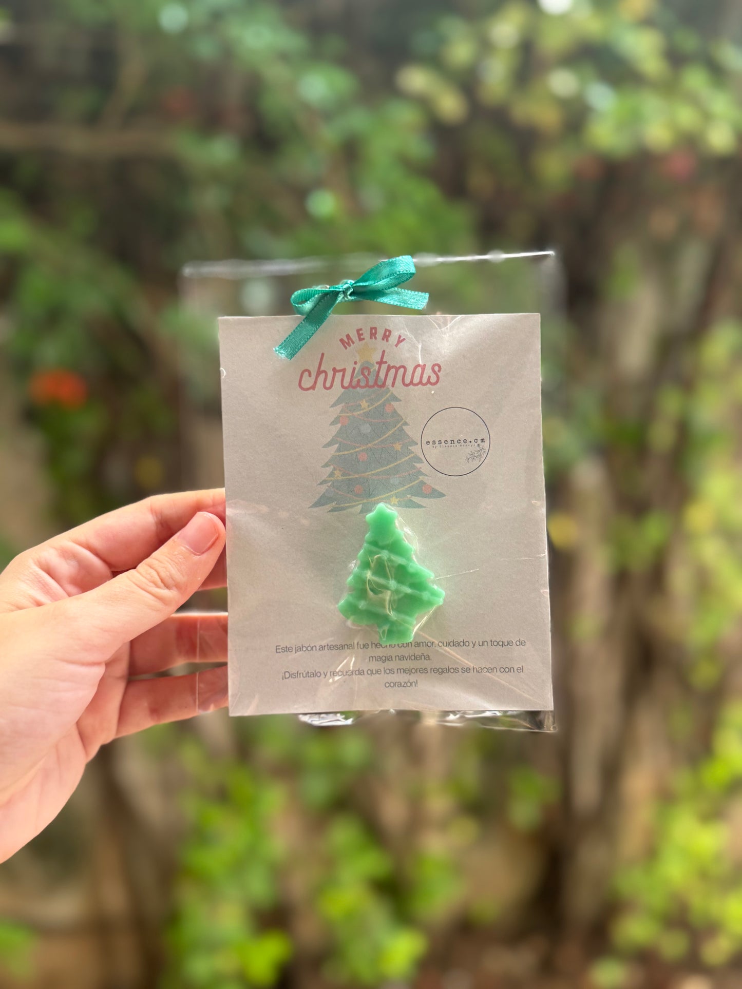 Jabón "Tarjeta navideña" 🎄