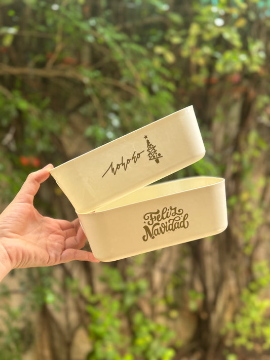 Cajita de plástico reusable 🎁