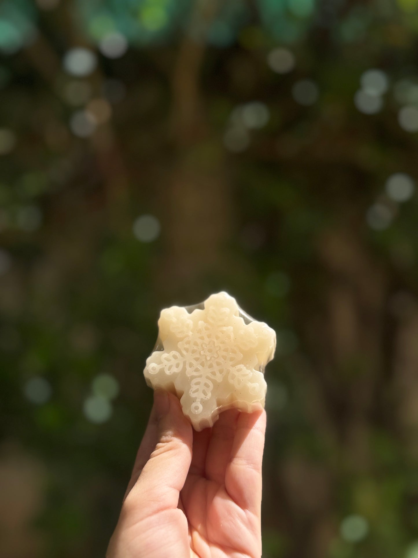 Jabón copo de nieve❄️