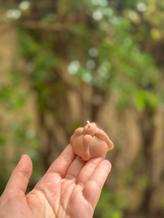 Vela decorativa "pan de muerto" 💀🏵️