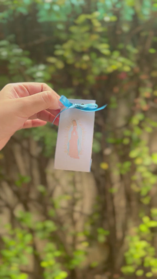 Vela mini burbuja con etiqueta 🏷️