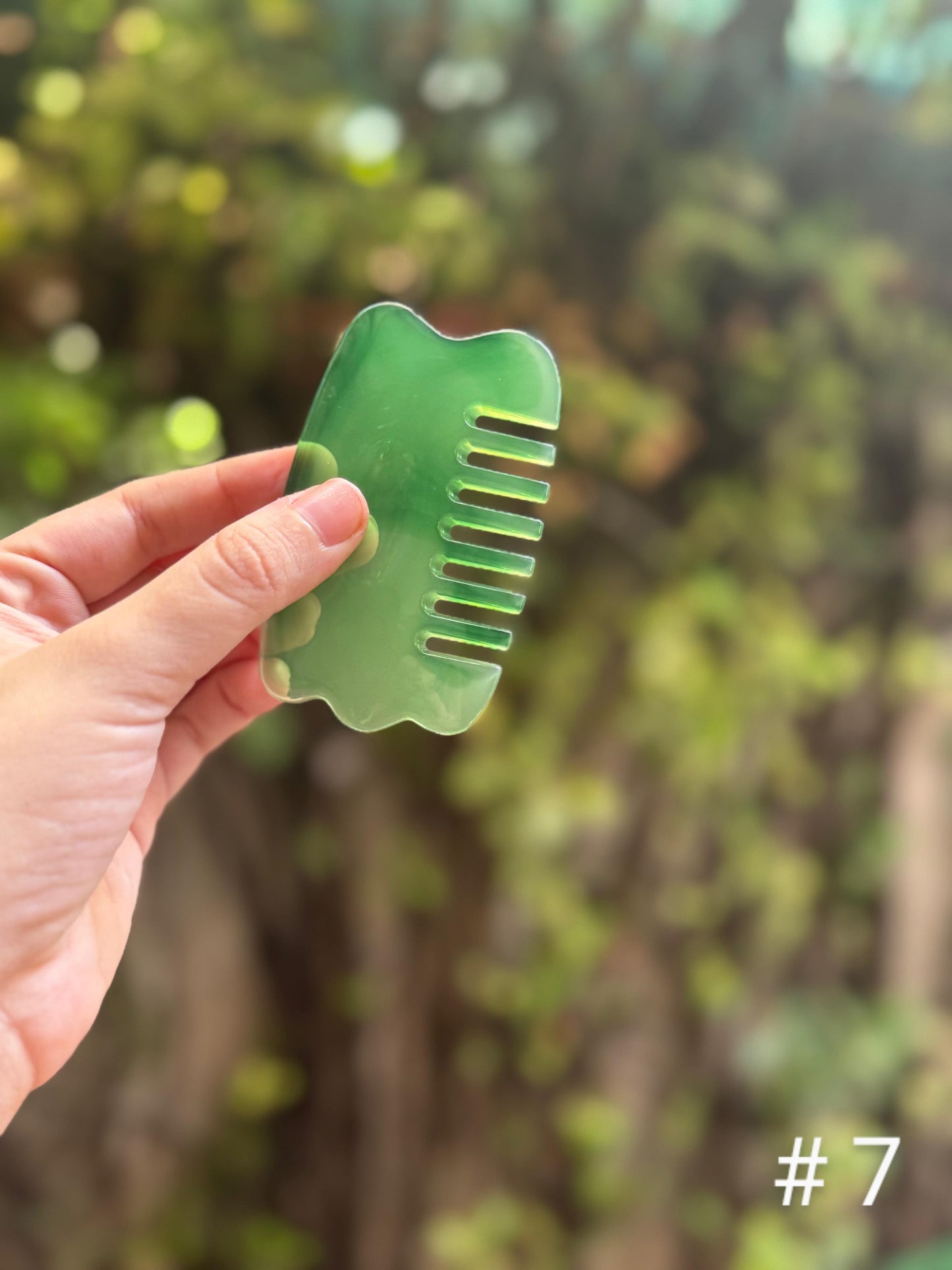 Gua Sha de plástico