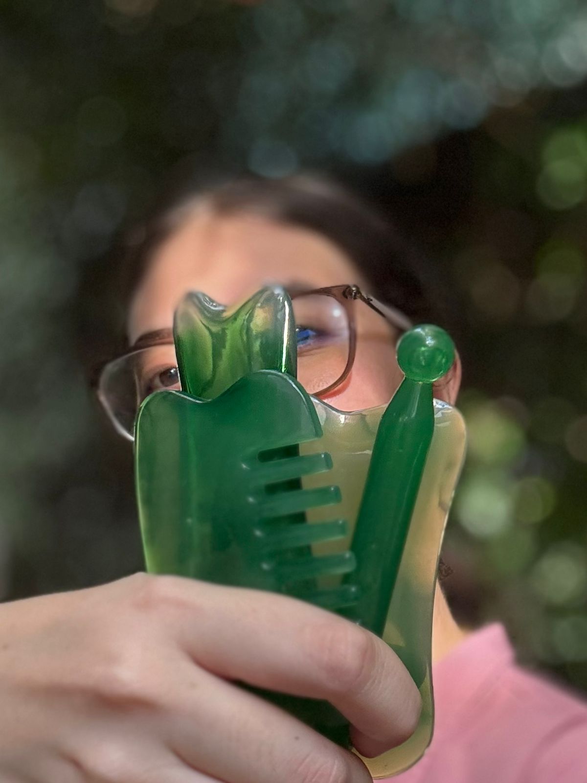 Gua Sha de plástico