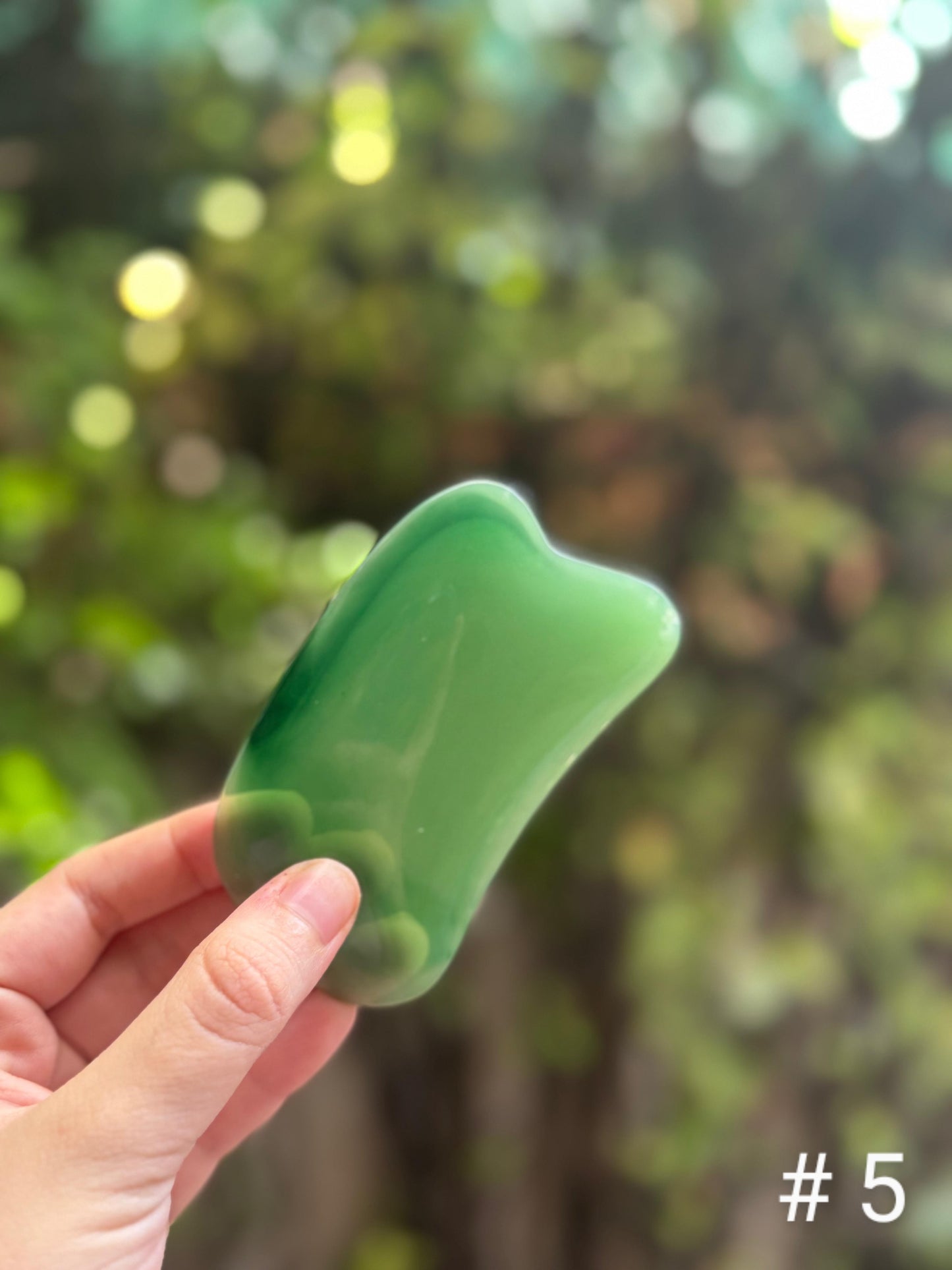 Gua Sha de plástico